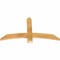 Ekena Millwork Bellingham Rough Sawn Timber Gable Bracket, Western Red Cedar, 48"W x 26"H x 2"D x 4"F, 13/12 Pitch GBW048X26X0204BEL00RWR - alternate 3